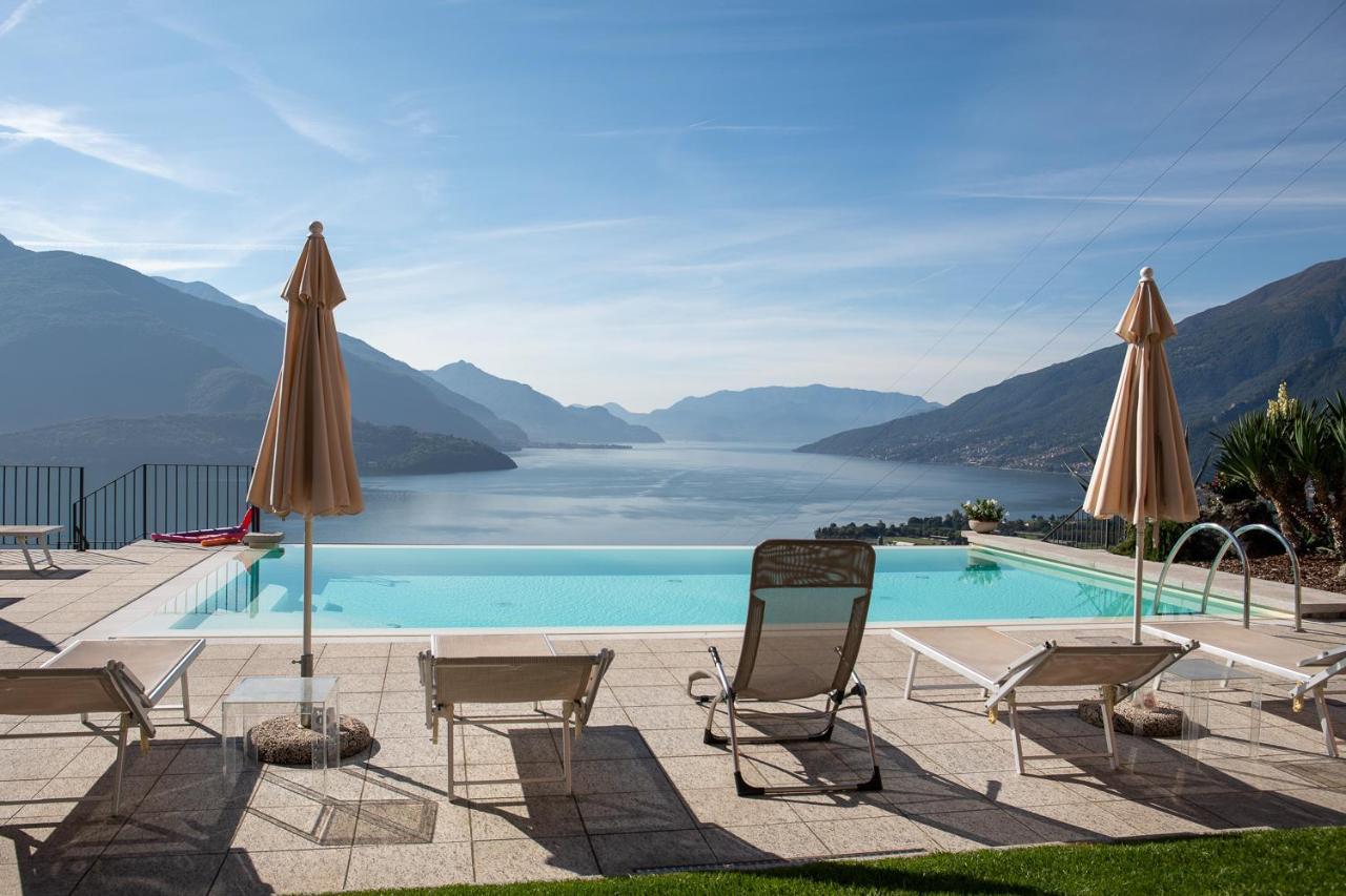 Residence Cafelicita - Promotion - Apartments Lake View - Infinity Pool - Jacuzzi Gravedona Exteriör bild