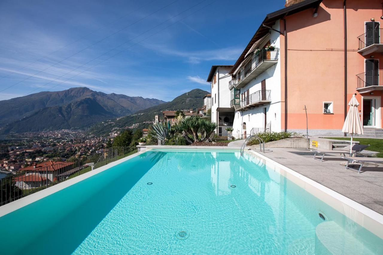 Residence Cafelicita - Promotion - Apartments Lake View - Infinity Pool - Jacuzzi Gravedona Exteriör bild