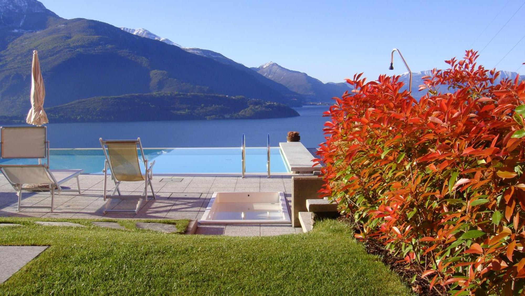 Residence Cafelicita - Promotion - Apartments Lake View - Infinity Pool - Jacuzzi Gravedona Exteriör bild